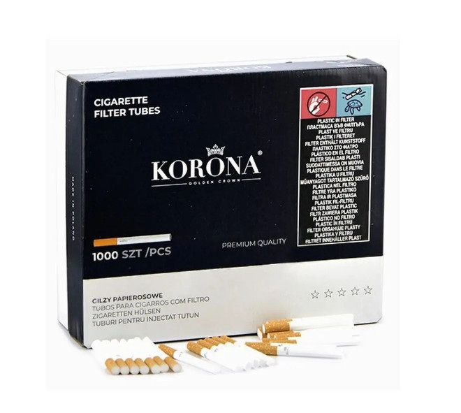 Гильзы сигаретные Korona Megapack (1000 шт) Гильзы сигаретные Korona Megapack (1000 шт)